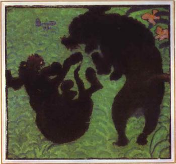 皮耶 勃納爾 Two Poodles 皮耶 勃納爾 Two Poodles